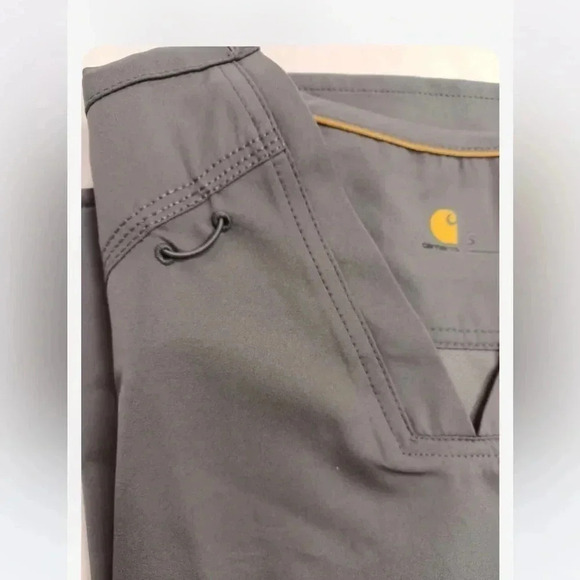 Carhartt Short Sleeve Pewter Scrub Top  Size Small - Picture 9 of 11